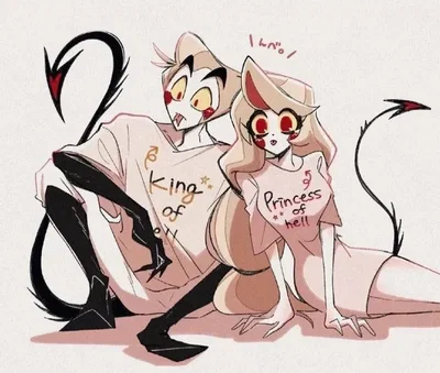 Lucifer and Charlie Morningstar