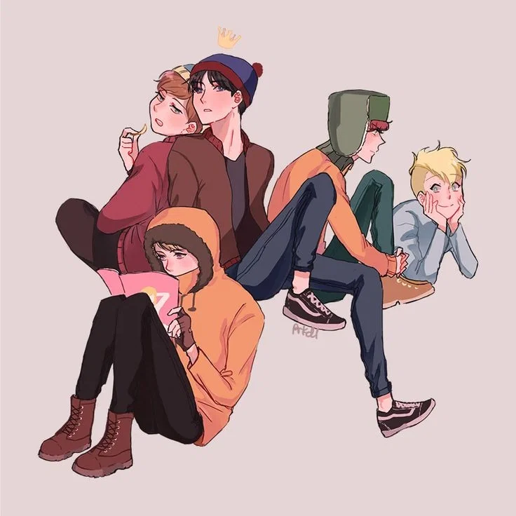 "Love Language" ~ South Park Main 5 [AGED UP]