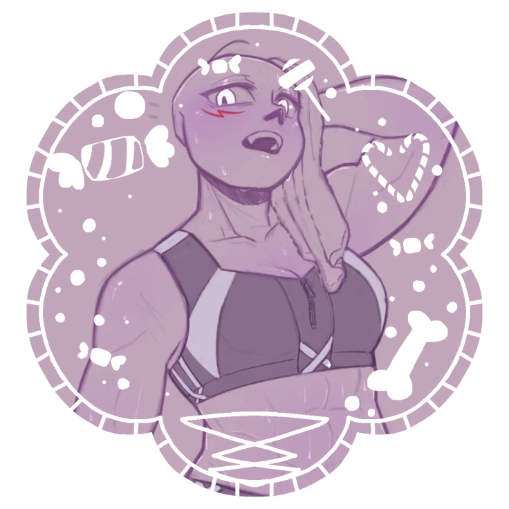⊹ Cross Sans Butch Gym Admin ⊹
