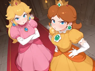 Peach & Daisy II Princesses In Trouble II