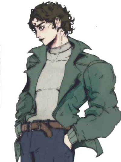 Marcoh (Curly-haired big chad)