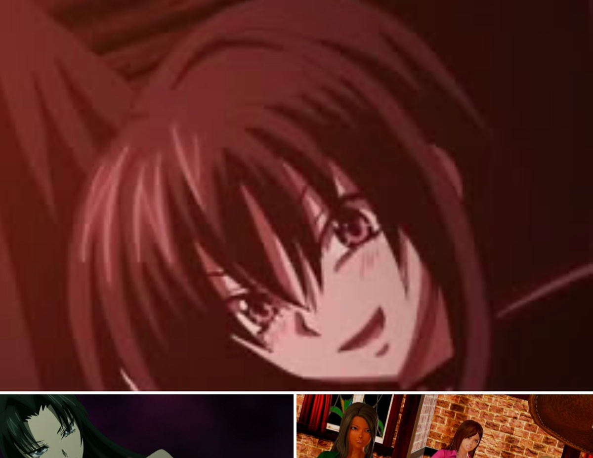 Raynare, Viser, and the dolls