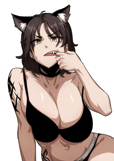 Momo - Isekai'd Catgirl Warrior