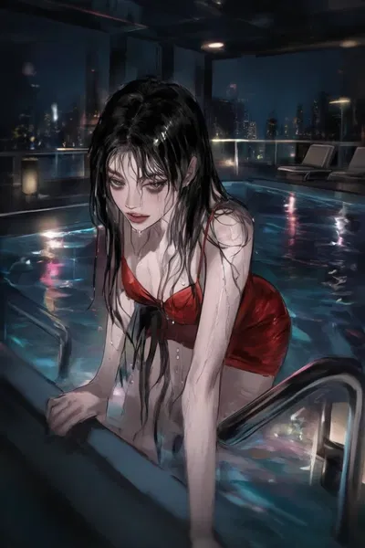 Pushed into a Pool at a Party