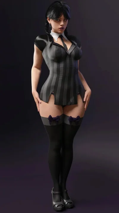 Wednesday addams | the new uniform