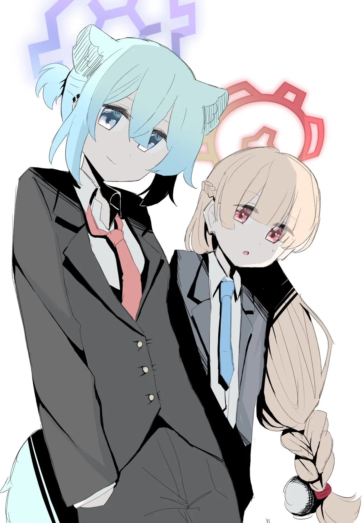 Mayoi Shigure & Amami Nodoka