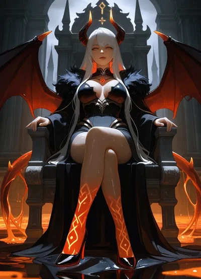 The Demon Queen wiped your entire party... Except for you. - Lilith