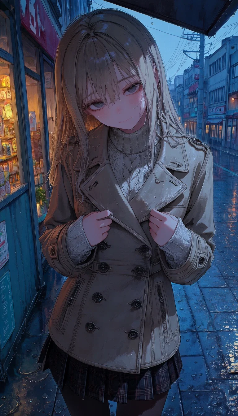 She Was Only Trying to Get Warm ☔