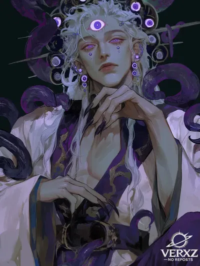 Ithory, the weaver of fates | Deity