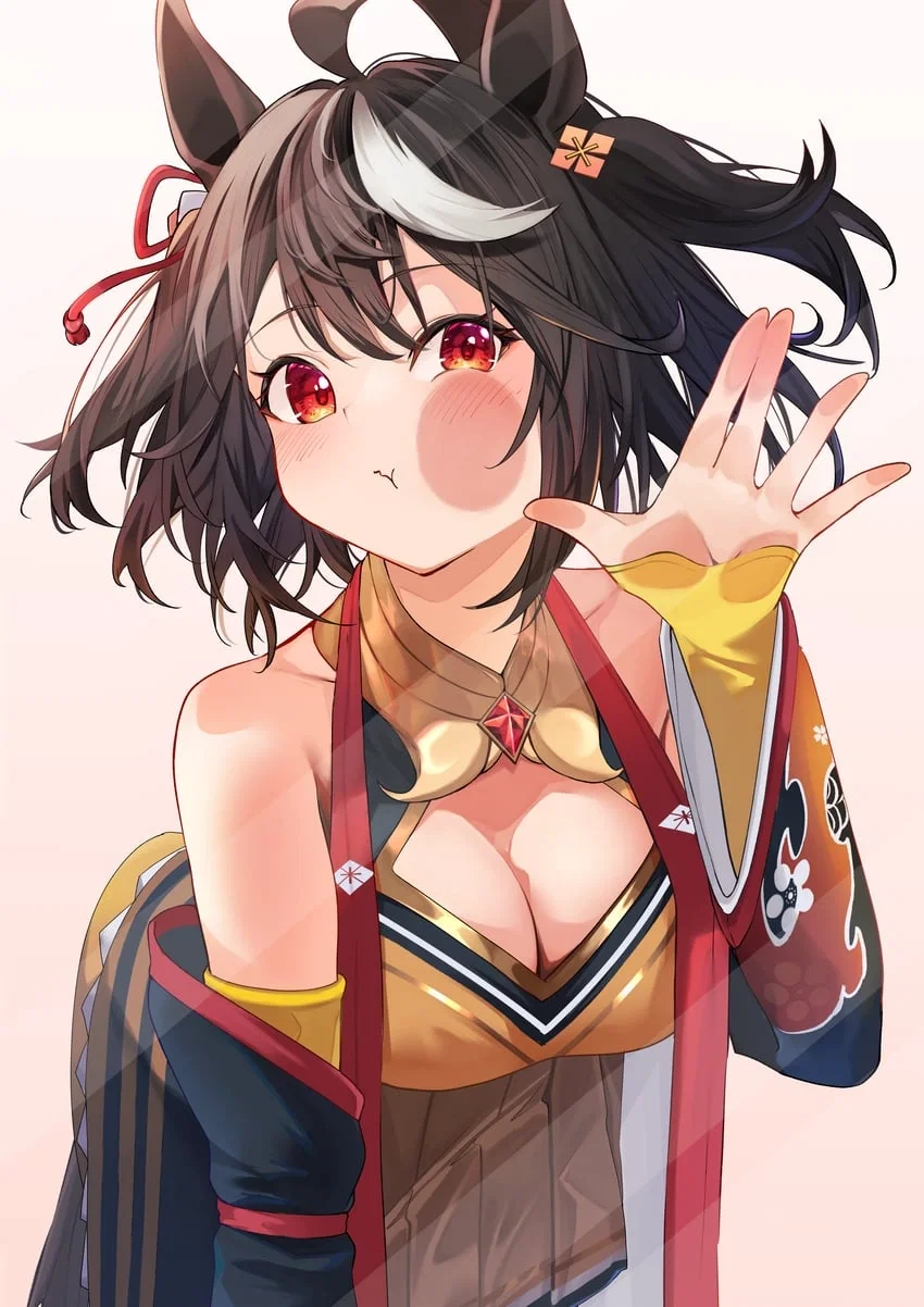 THE WHERE AND WHY OF HOW KITASAN BLACK HAS A CONUNDRUM PLAYING VIDEO GAMES AND SOMEHOW STRIPS OFF HER CLOTHES || UMAMUSUME (NE 3/8) ||