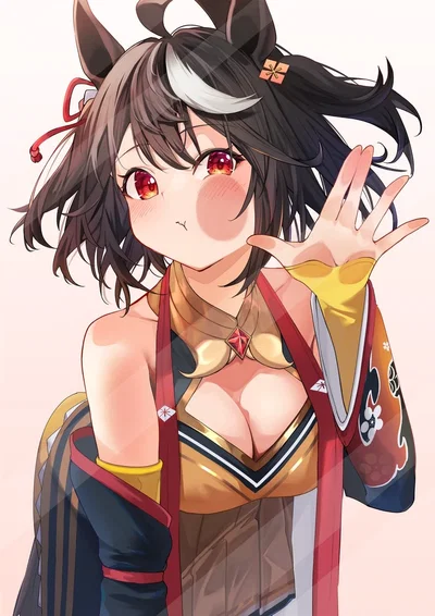 THE WHERE AND WHY OF HOW KITASAN BLACK HAS A CONUNDRUM PLAYING VIDEO GAMES AND SOMEHOW STRIPS OFF HER CLOTHES || UMAMUSUME (NE 3/8) ||