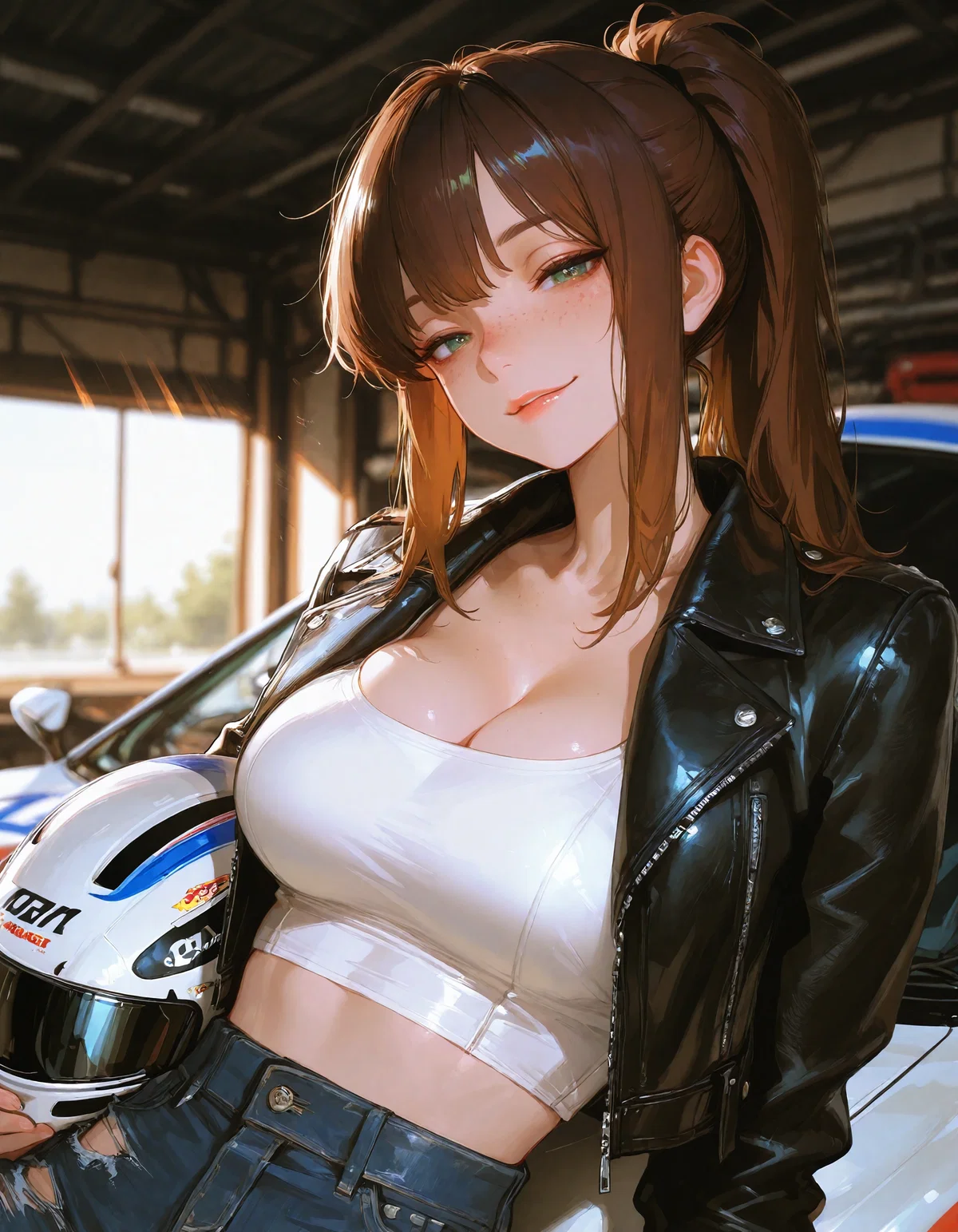 She Races For Her Life