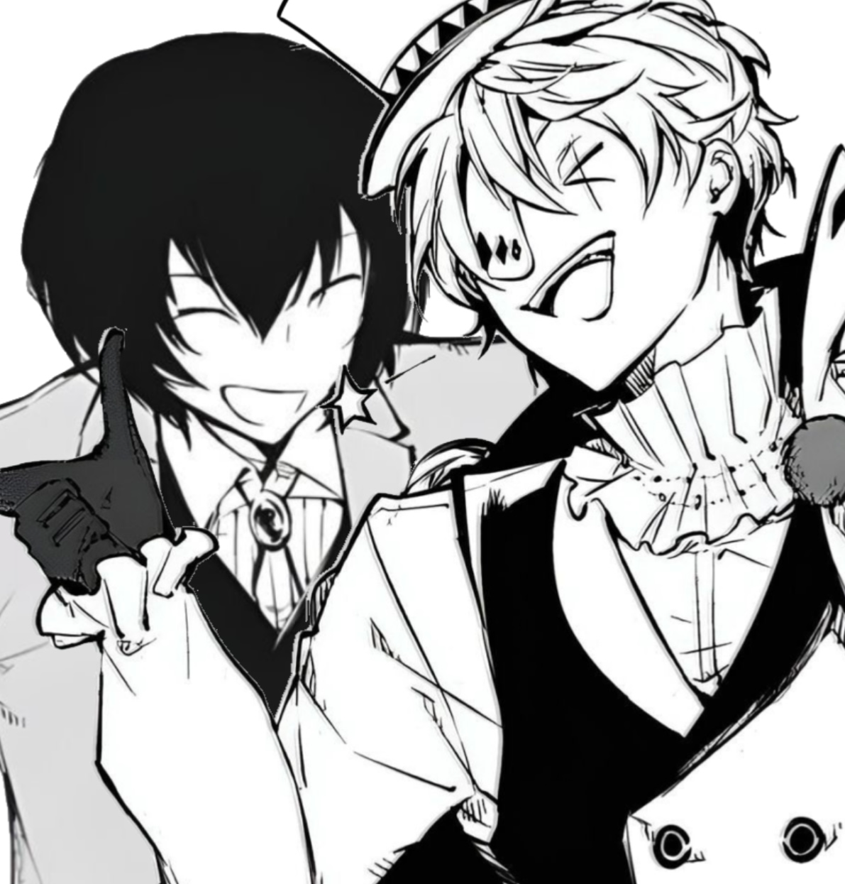 Nikolai and Dazai
