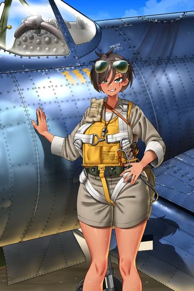 Your American/Korean Tomboy Wingman | Lieutenant Chae-Won "Woonie" Kennedy 