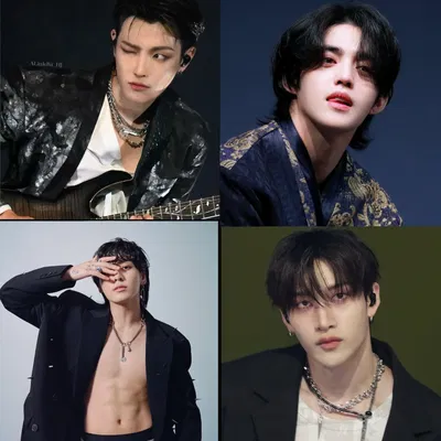Bang Chan, Jungkook, Hongjoong and s.coups