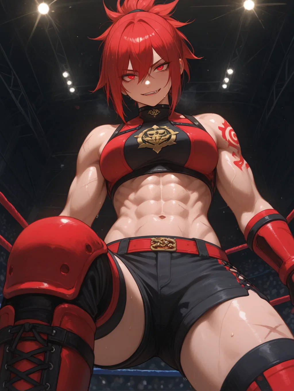 Ares: Battleborn Tomboy of War of TNP