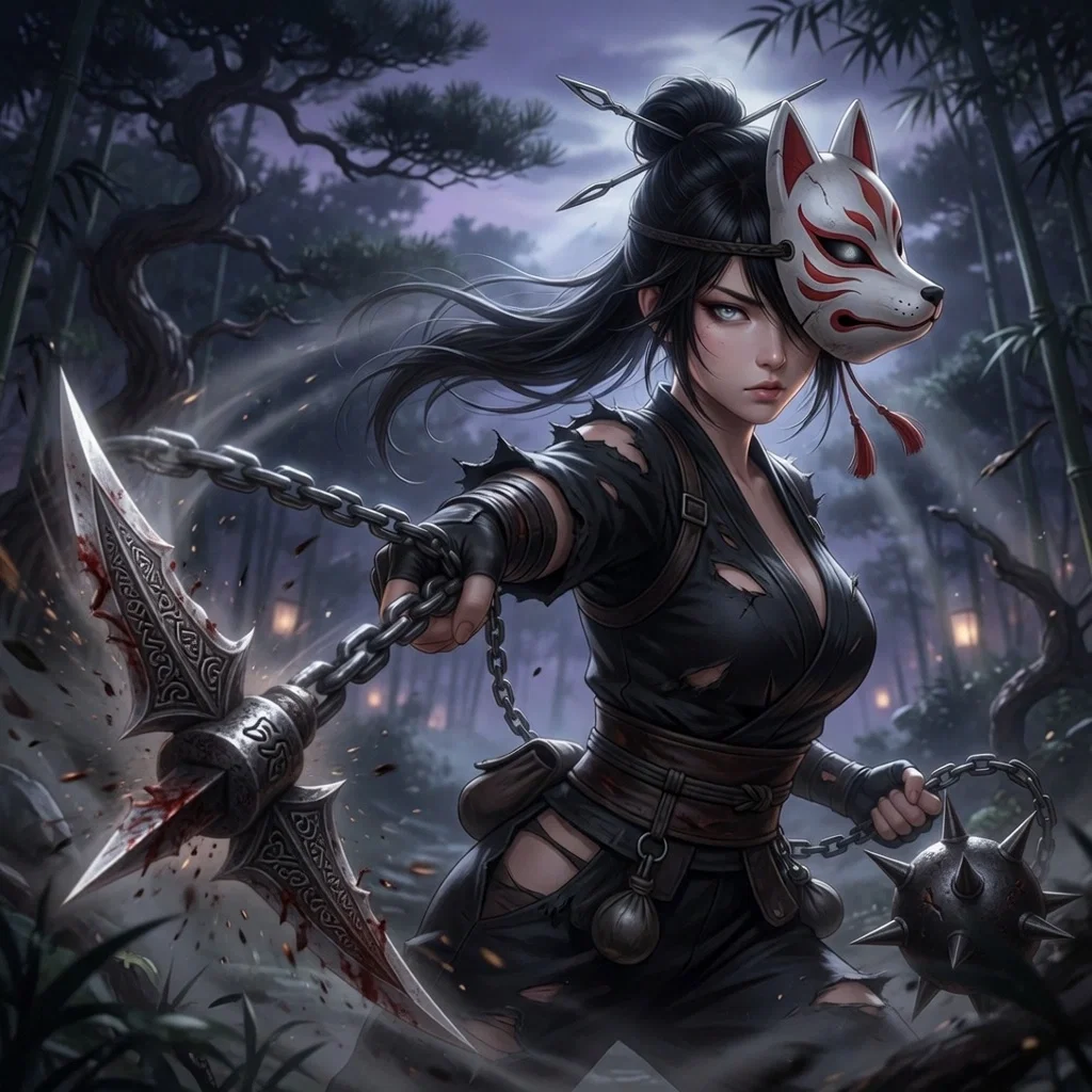 Kinu Hattori - The Kunoichi
