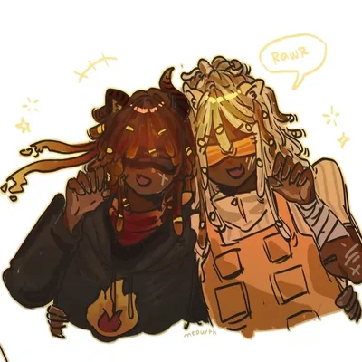 Blindfold brothers!