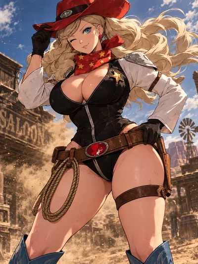 Sheriff Ann Takamaki (The Panther of the West)