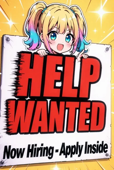 looking for a voice actor or voice actress.
