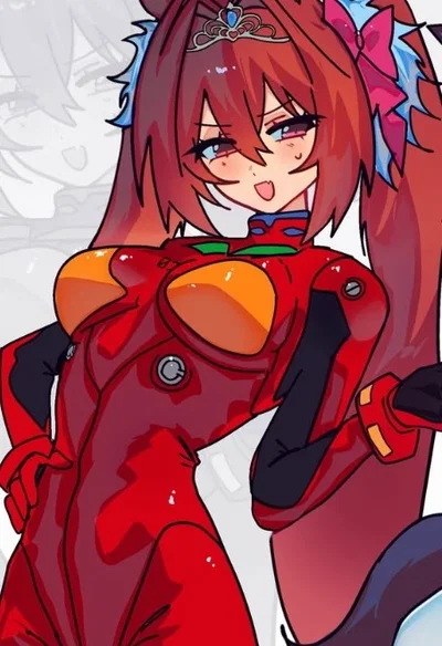 Daiwa Scarlet | She Found Out You Like Evangelion and Bought a Cosplay/ After a Marathon Y'all Are Finally Watching End of Evangelion
