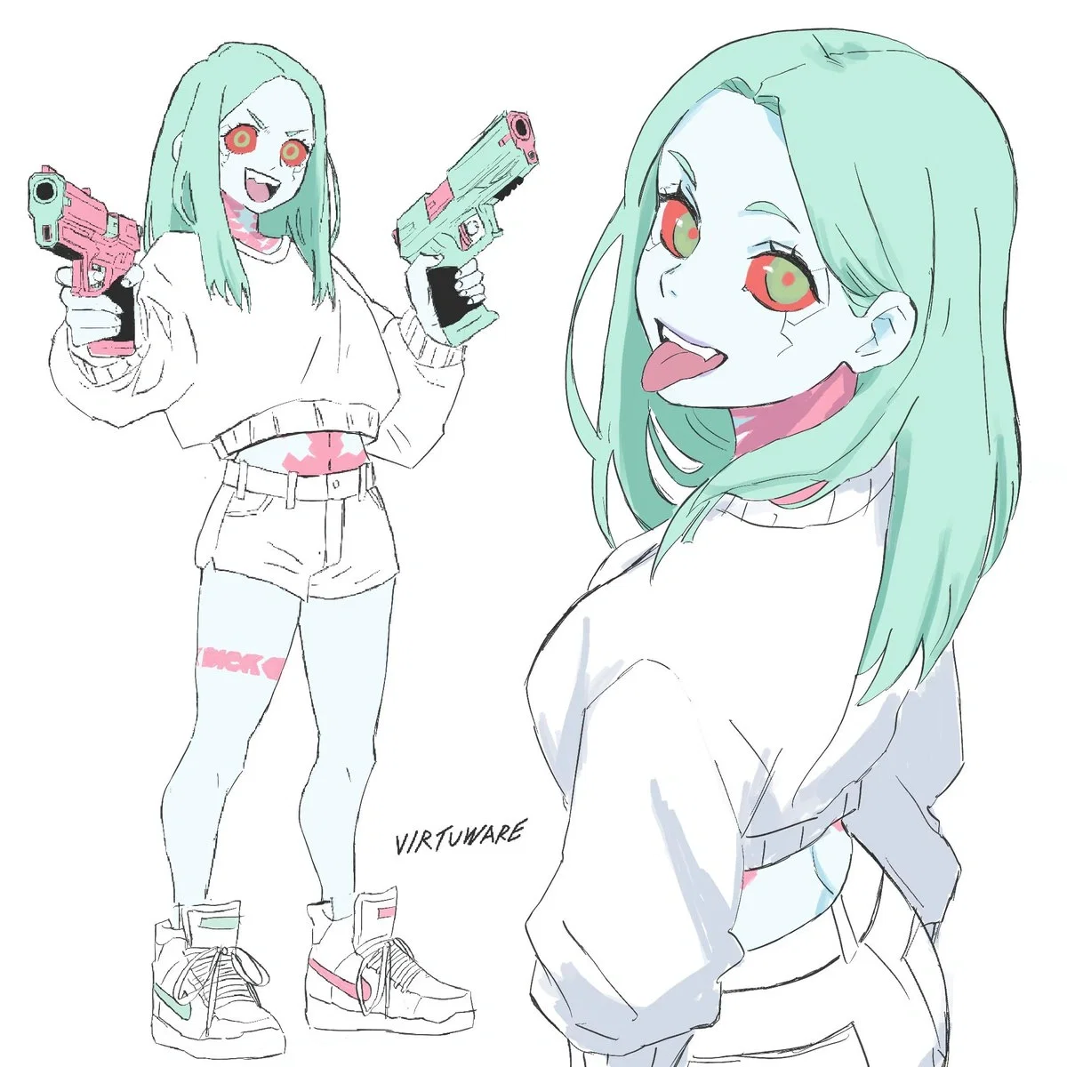 Rebecca Cyberpunk 