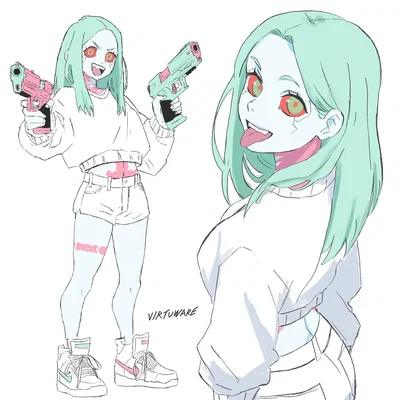 Rebecca Cyberpunk 