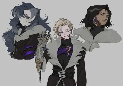 Lion, Wolf and Panther