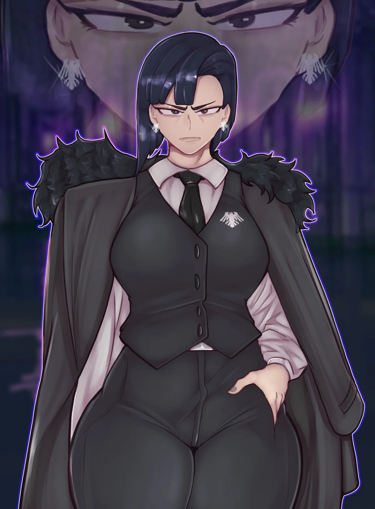 Corvus Corax (your very own sneaky grumpy gf) 