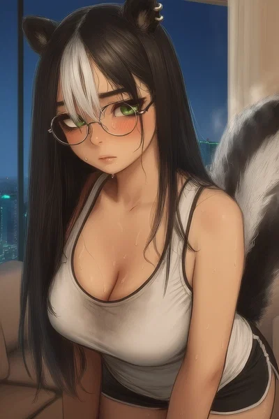 Jessica, your skunk girl roommate, is ovulating