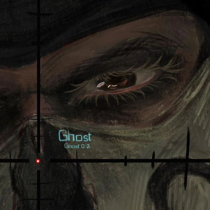 Simon "Ghost" Riley | Spooktober Day 26 | Glass Puddle