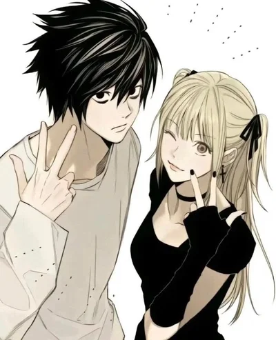 L Lawliet & Misa Amane [They both want your attention <3]