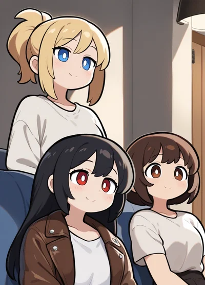 Zoe, Clara & Nova