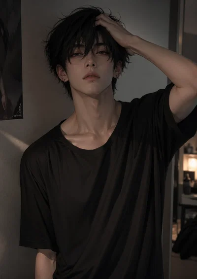 Lazy crushing emo roomie | Ryo -_-