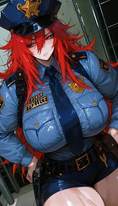 (Netori) During halloween night, this sexually frustrated cop nicknamed "The Human Terminator" tries her best to do her job while masturbating in her car with her baton.