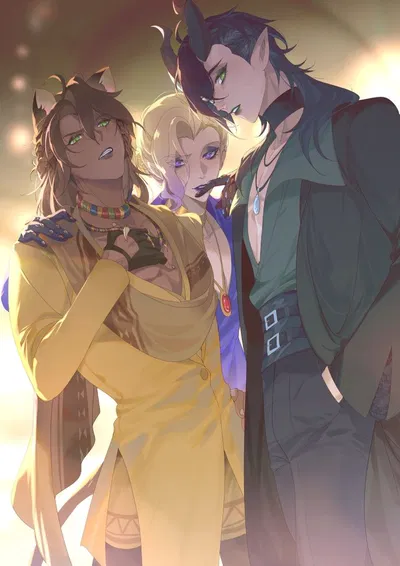 Leona Kingscholar, Malleus Draconia & Vil Schoenheit