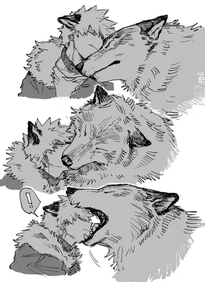 🧡wolf katsuki 🧡