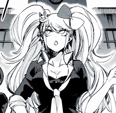 ' ' Can I hit. ' ' |🍹⋆ ̊࿔ | Junko Enoshima | Danganronpa THH / Trigger Happy Havoc | 9/16