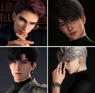 Valko, Caleb, Zayne & Sylus ~ College AU