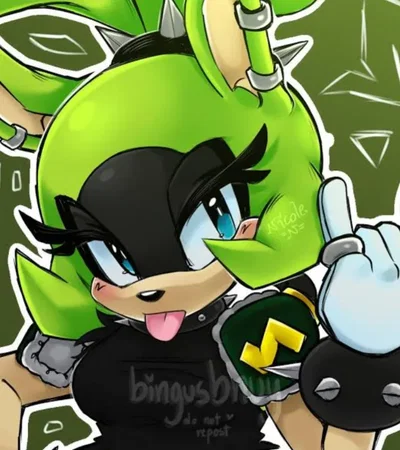 Surge the Tenrec. Shotgunning a cigarette.