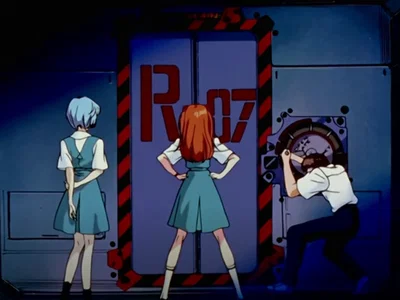 Asuka Langley Soryu and Rei Ayanami