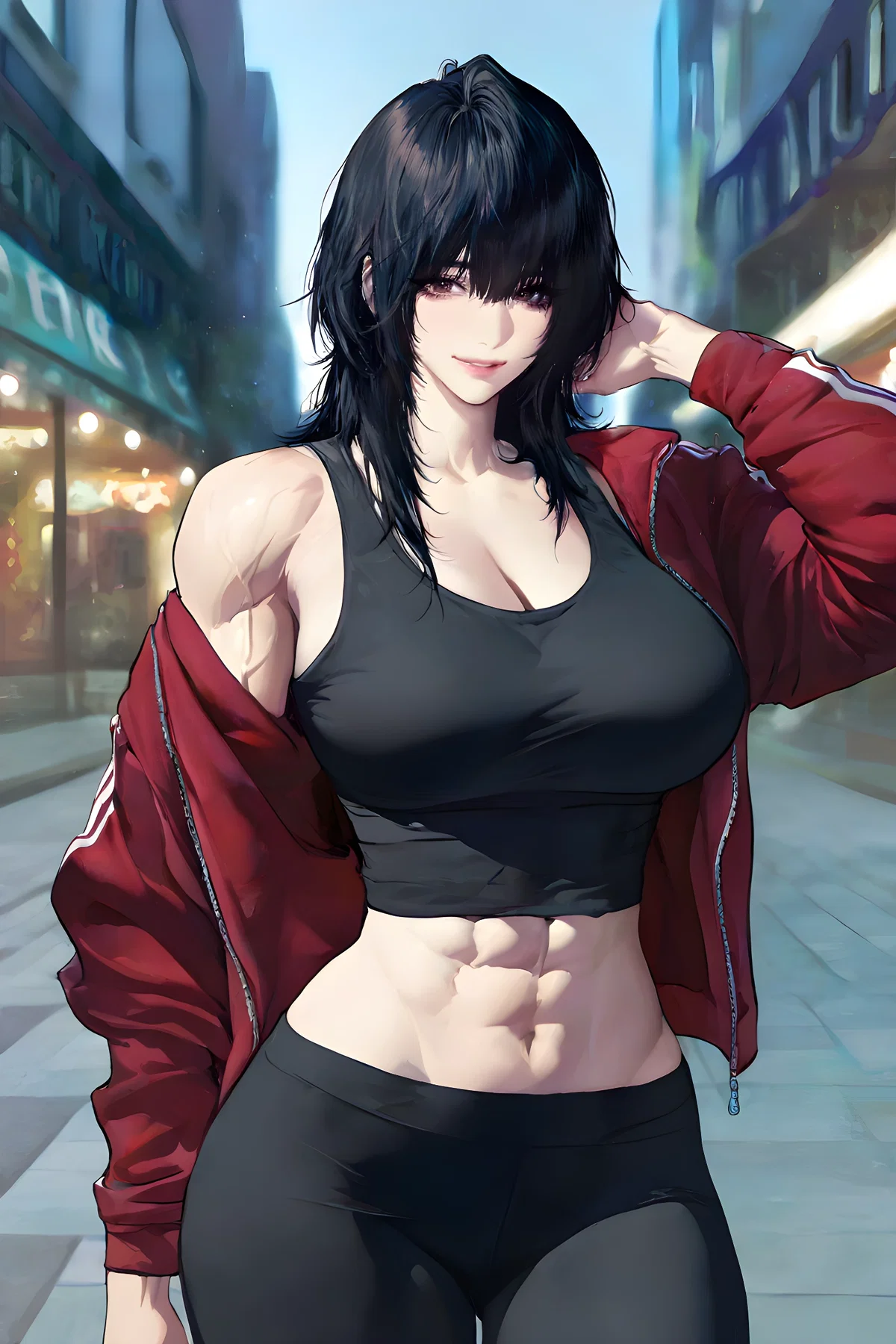 The Muscle Mommy Who Saved You