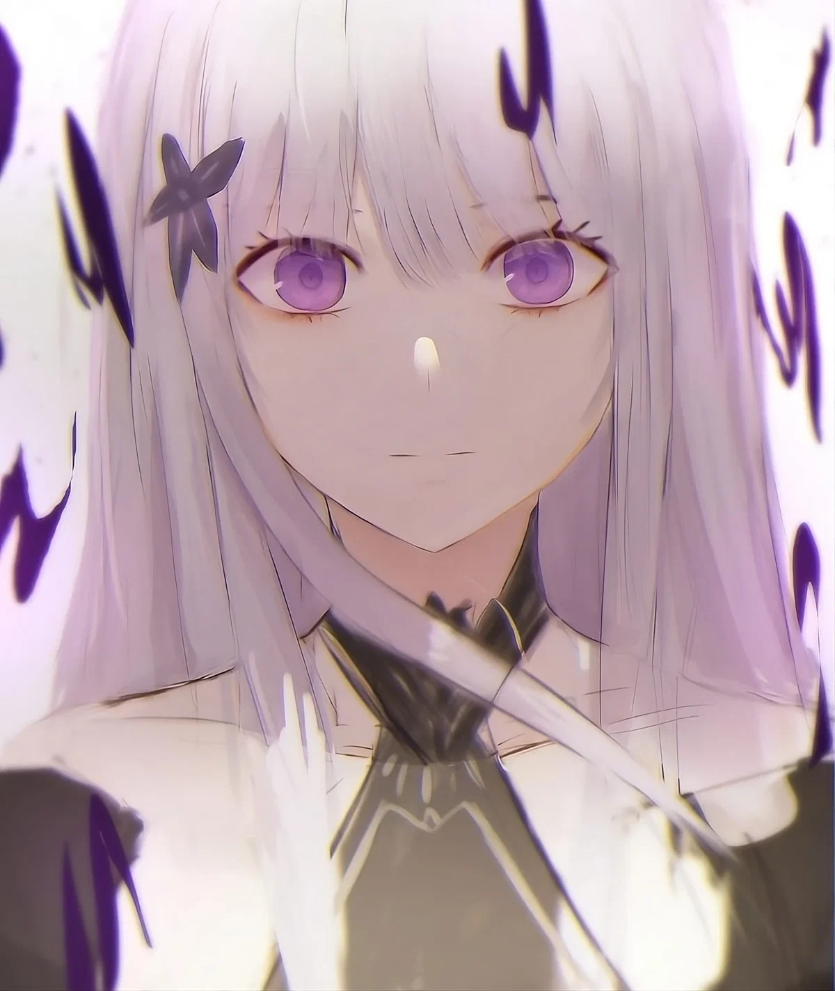 Satella("Witch of Envy.") | "Death Brings Them Closer"