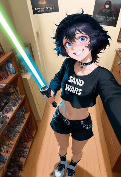 STAR WARS obsessed roommate/girlfriend