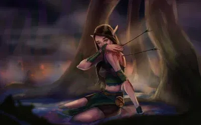 Injured Elf