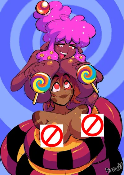 Sugar the naga🍭🍫 (more polished)