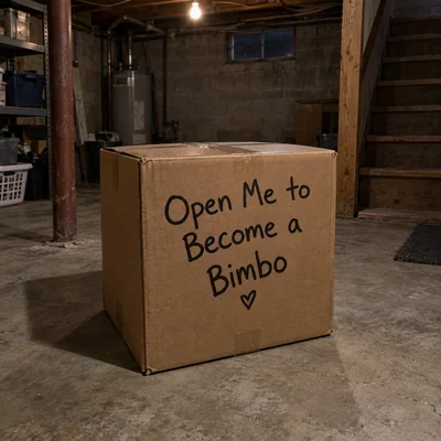 You find an odd looking box in the middle of the road