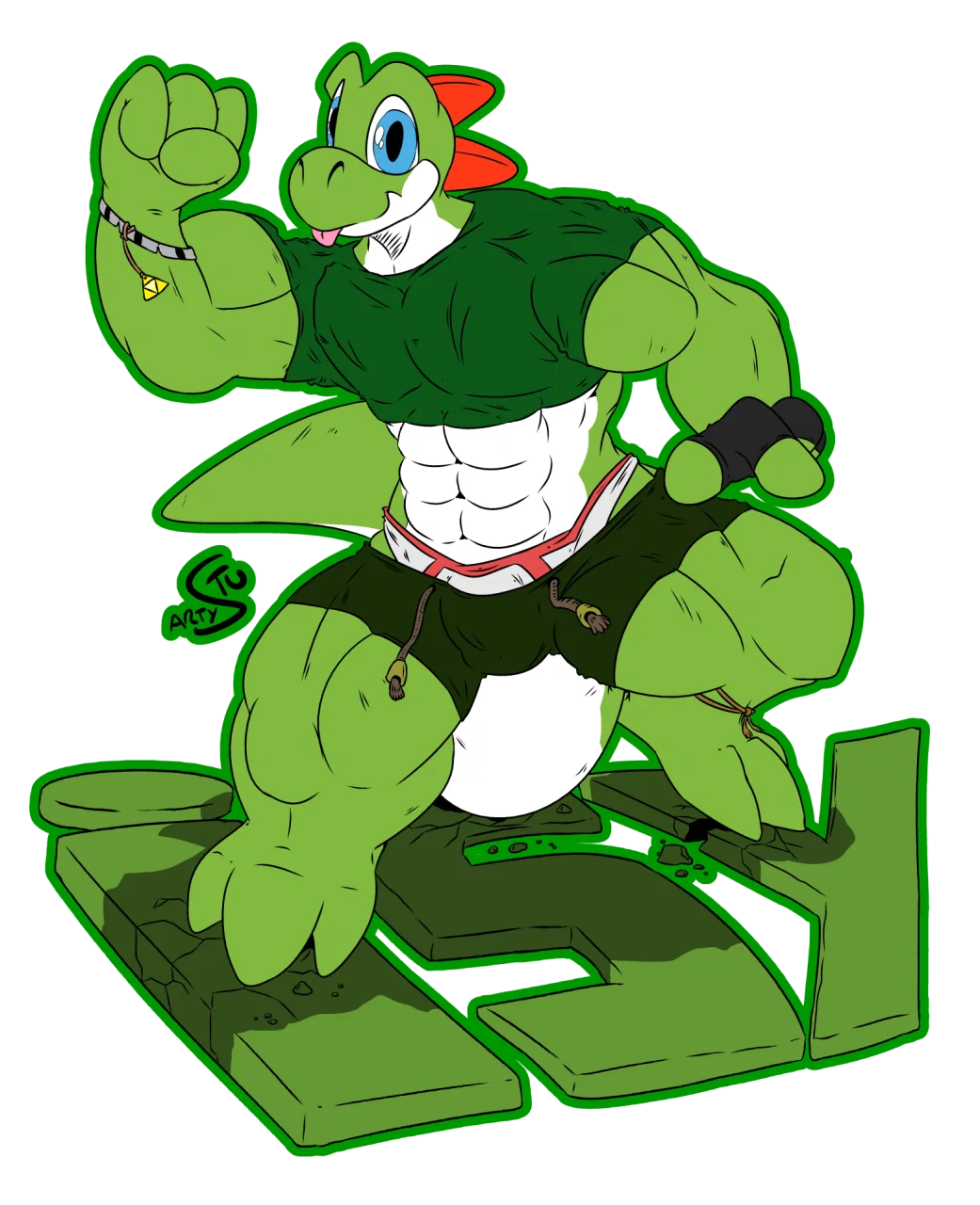 Isy The Buff Yoshi