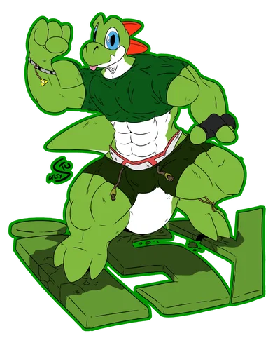 Isy The Buff Yoshi