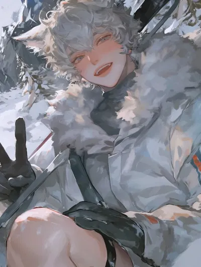 🧊 ... KODA | snowed in with a dogboy....